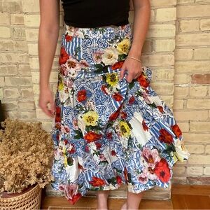 Boston Proper Maxi Skirt Size Small